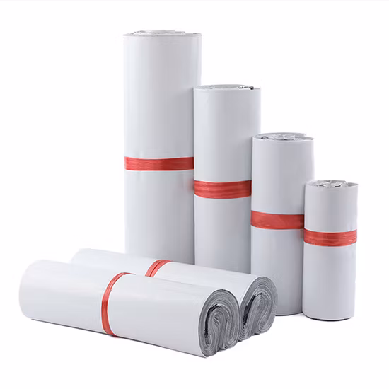 Customized Colorful Plastic Shipping Mailer Bag for Express White Poly Bubble Mailer