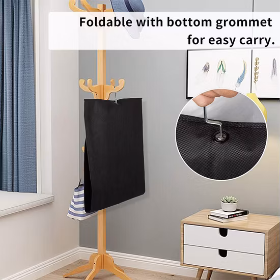 Оптовая продажа нетканого материала 40-дюймовая сверхмощная индивидуальная одежда с прозрачным окном, большая рубашка для хранения, рубашка, пальто, упаковка, пылезащитный чехол, сумка для одежды